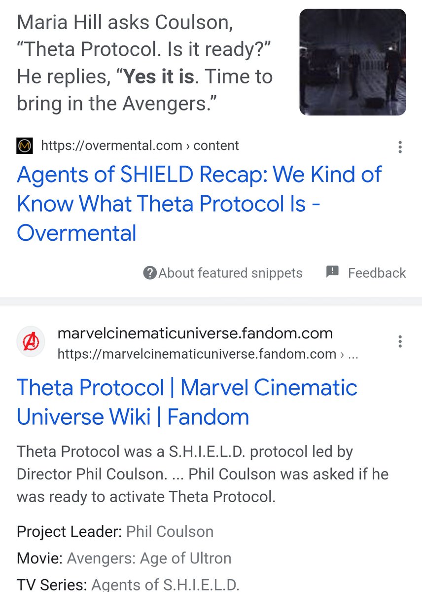 StertianCompany's tweet photo. @TGBED8v8 @MadCapMunchkin To Add: Maria Hill did not have the resources at Stark Industries to implement #ThetaProtocol herself, or else they would have done it without S.H.I.E.L.D. https://t.co/WBEuCC7dtt