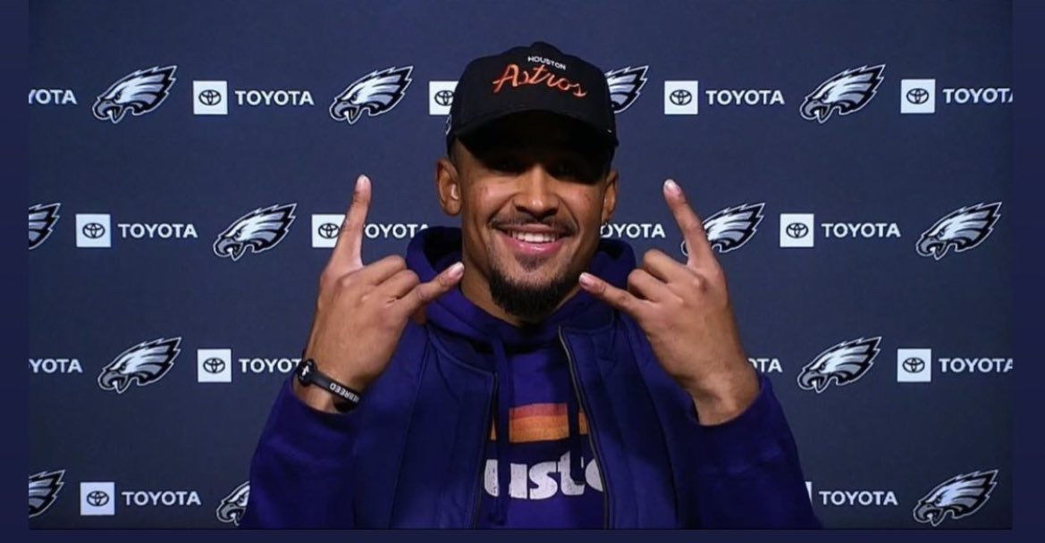 Philly down bad. Jalen hurts knows what’s up.