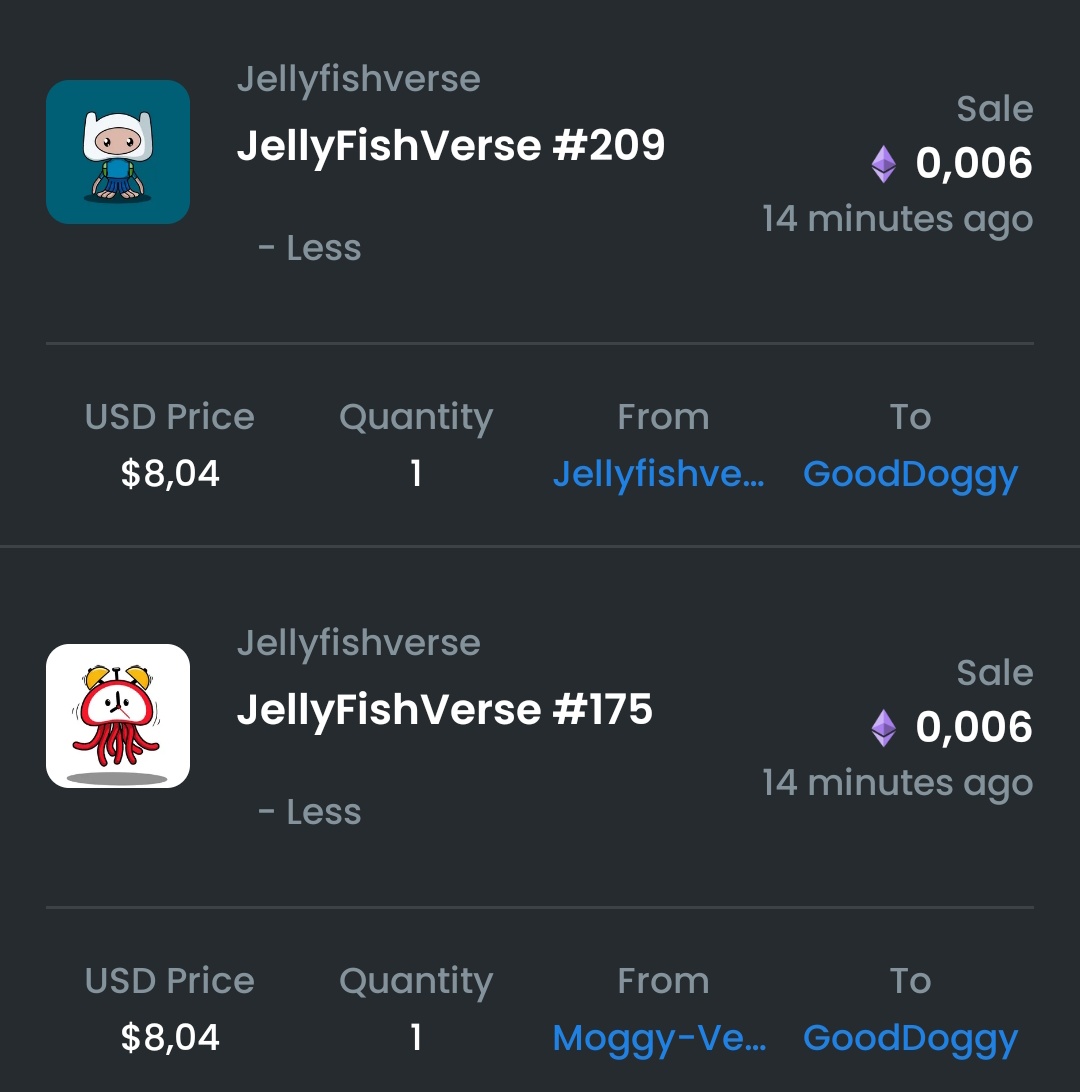 JellyFishVerse ERC 721 🪼 tweet media