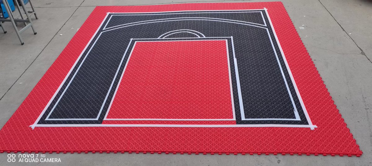 High quality PP tiles for basketball court#msfsports #msfpro #basketballcourt #basketballgym #flooring #hoops #warehouse #gymflooring #sportscourt #becomeashooterlike #jamesharden #sydney #australia#nbl #3x3hustle #fiba #3x3 #adelaide