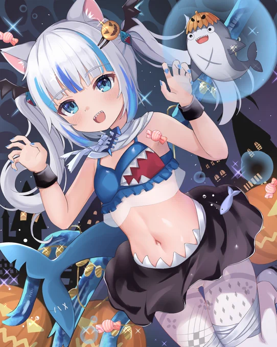 ハロウィンぐらちゃん#gawrt 