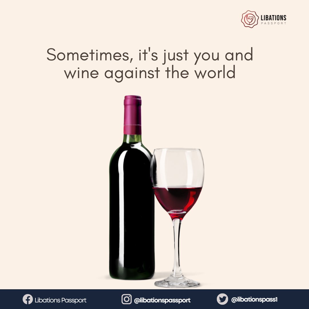 LibationsPass1's tweet photo. “Life may be tough, but atleast we have wine.” Say it 3 times…
Don’t forget to always face head on no matter how bad life gets. Remember, wine gotchu!
#Alberta #Canada #Alberta #BritishColumbia #Ontario #winery #distillery #brewery #mondayblues #libationspassport https://t.co/GFGBqW73pl