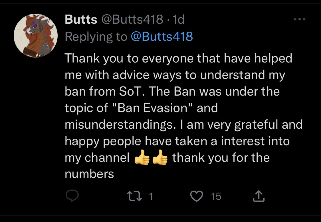 Breezzei's tweet photo. Nah bro 😭😭 @LtLoot it was ban evasion not fov!!! #!windowed #SeaOfThieves #windowed https://t.co/2l4RBSvat2