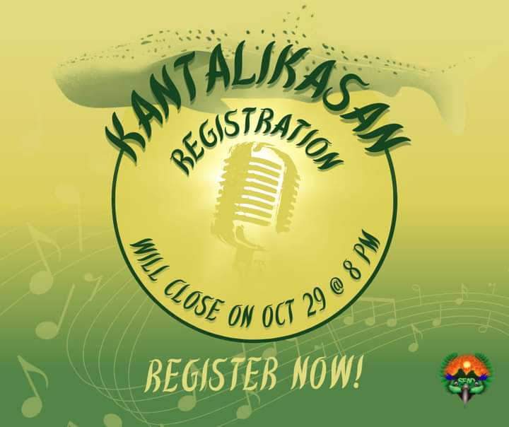 WHAT ARE YOU NOW WAITING FOR? 
~Hurry up and don't miss the chance TO BE THE NEXT SINGING STAR of OUR ENVIRONMENT 🌎🎙️🎶~

The winner will get an exciting prize! 💰💵🤑

Sa mga nais sumali, magpa-audition gamit ang registration link below. 
(Free reg)
forms.gle/PcmTBCWgdWaRHZ…
