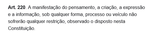monark's tweet photo. A constituição veda QUALQUER tipo de censura! https://t.co/B8gw6BRlIQ