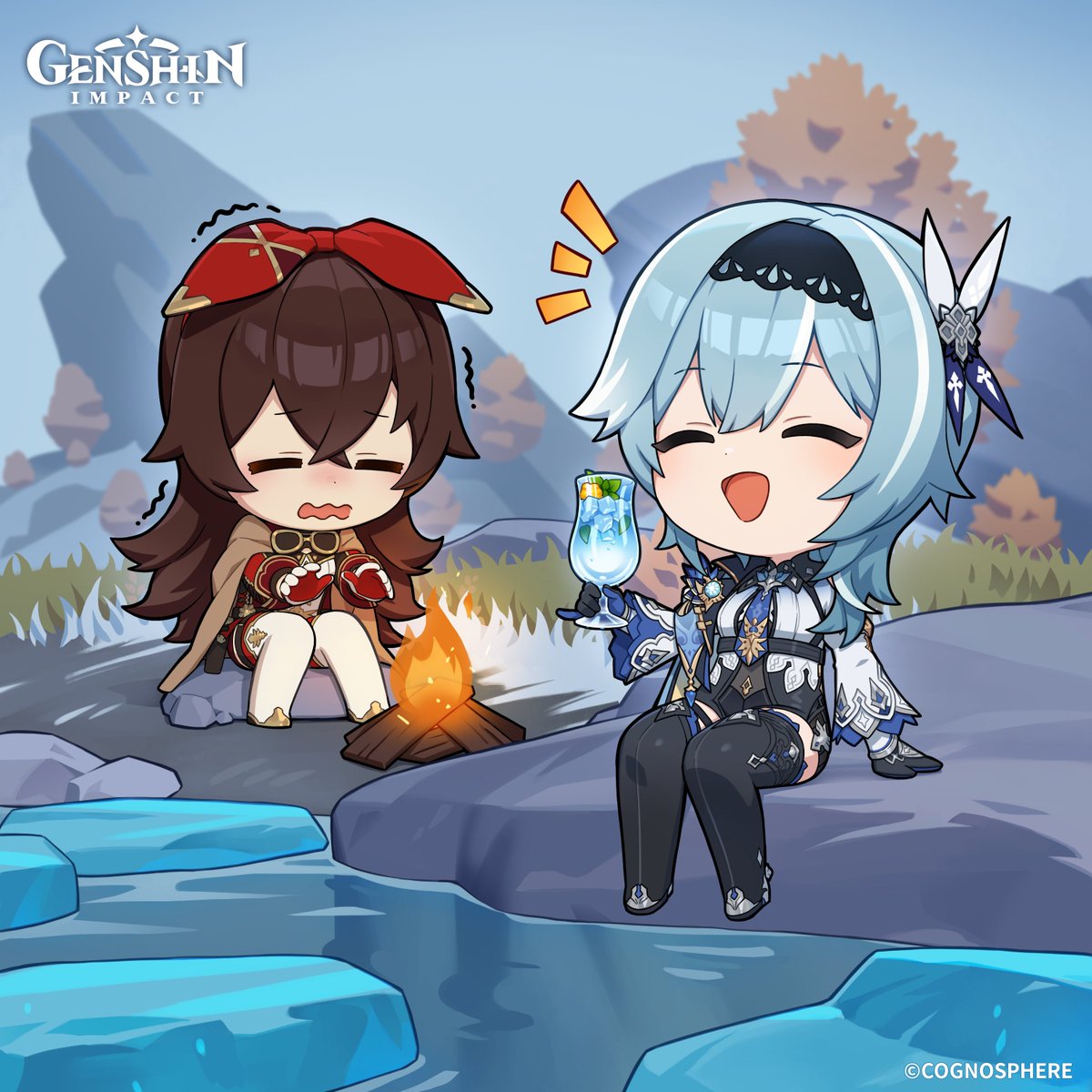 Happy Birthday, Eula!

"Ah! That was refreshing! Thank you for the chilled drinks, Amber!"

#GenshinImpact #Eula