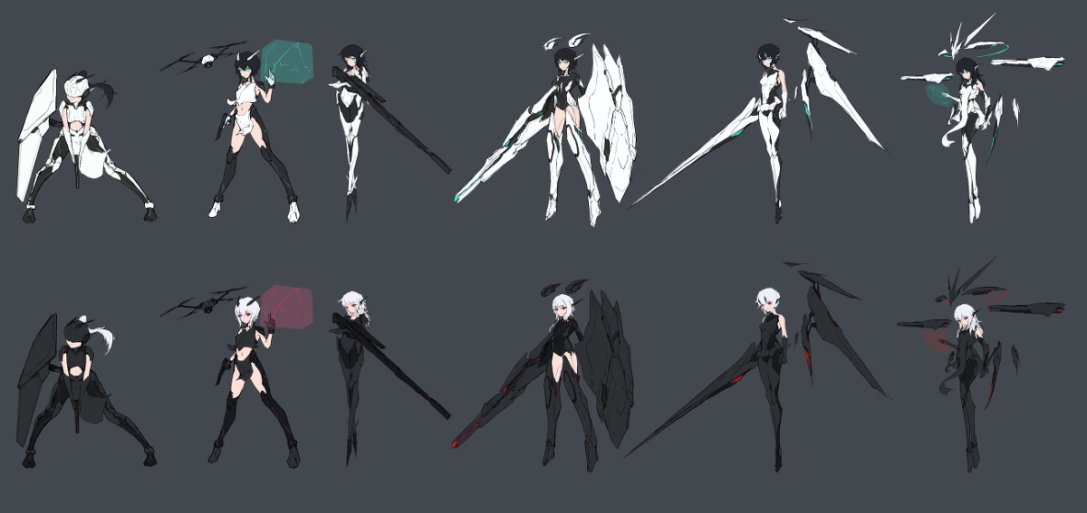 AAidus141's tweet photo. 一些角色练习 #少女 #美少女 #二次元 #练习 #人体 #科幻 #贫乳 #Cyberpunk #草稿 #OC https://t.co/uYIzN8yoS1 https://t.co/Q4xLCA6Xlj