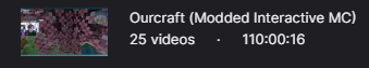 TheJake1218's tweet photo. Omg I've played 110 hours of #Ourcraft. Thanks everyone for making my modded interactive #Minecraft world so fun, we're well on our way to my 1,000 bees goal! https://t.co/tmKviDAan2