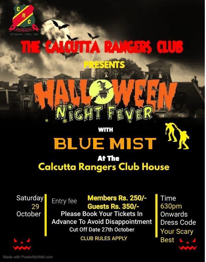 MomsHKitchen19's tweet photo. #Halloween #Nightfever #Kolkata #RangersClub #CalcuttaRangersClub #Dance #BlueMist #MomsHomeKitchen19 https://t.co/GUdYnDszam
