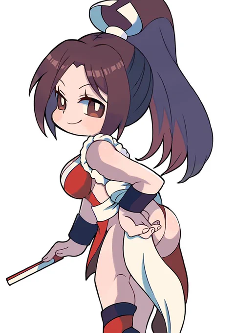 塗り練習 不知火舞 #KOF 