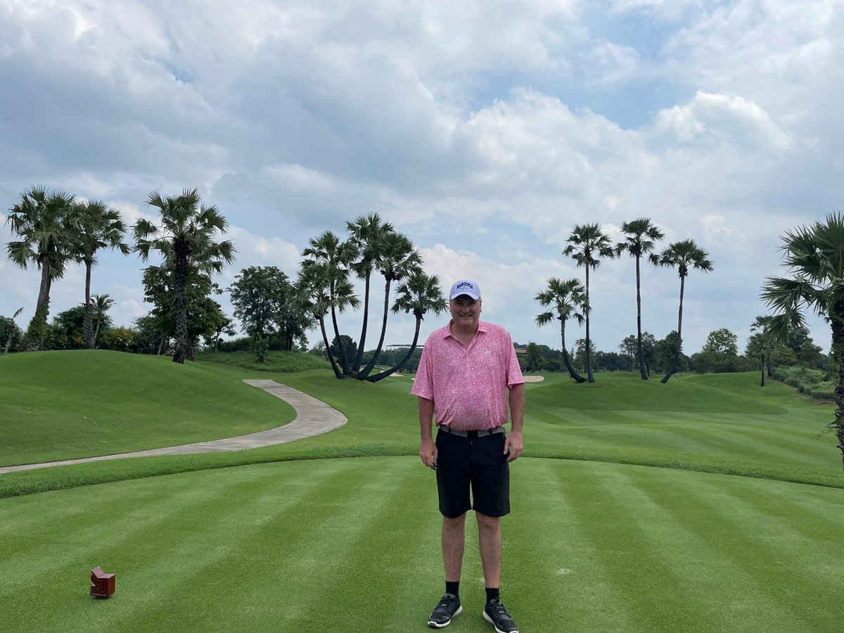 golf_asian's tweet photo. Booked on Monday and was playing in Thailand on Thursday!
Australians love their golf and Adrian Welsh could not get enough of golfing in Thailand, so on the spur of the moment, he returned after just four weeks for his second visit to Bangkok. 
https://t.co/VLTH8Mj9Aq https://t.co/wTQ6iaO9Ok