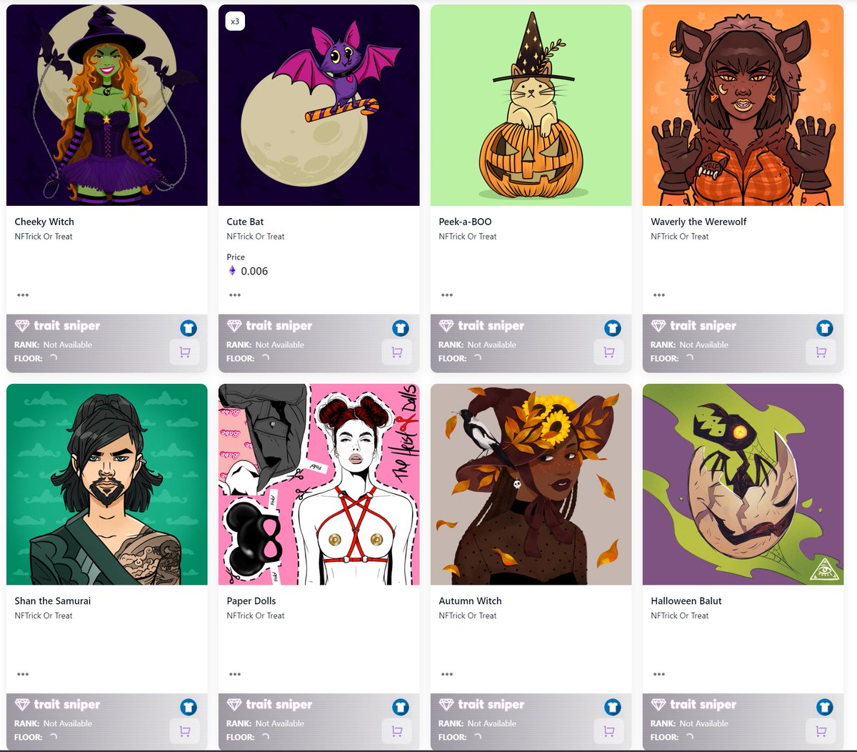 Kitsune ☽✭ (@harmonixrising) on Twitter photo Got my Halloween loot box. Thank you so much to <a href="/HunnysNFT/">Hunnys 💛 Claim Free Bunny Club 🐰</a> for putting this amazing event and collab together!
I've got <a href="/therapetsNFT/">Therapets</a> <a href="/HunnysNFT/">Hunnys 💛 Claim Free Bunny Club 🐰</a> <a href="/TheHeistWorld/">THE HEIST</a> <a href="/Whimsy_Sisters/">Whimsy Sisters</a> <a href="/AswangTribe/">Aswang Tribe</a> 🔥
If someone knows the first 2, let me know! Got my Halloween loot box. Thank you so much to <a href="/HunnysNFT/">Hunnys 💛 Claim Free Bunny Club 🐰</a> for putting this amazing event and collab together!
I've got <a href="/therapetsNFT/">Therapets</a> <a href="/HunnysNFT/">Hunnys 💛 Claim Free Bunny Club 🐰</a> <a href="/TheHeistWorld/">THE HEIST</a> <a href="/Whimsy_Sisters/">Whimsy Sisters</a> <a href="/AswangTribe/">Aswang Tribe</a> 🔥
If someone knows the first 2, let me know!