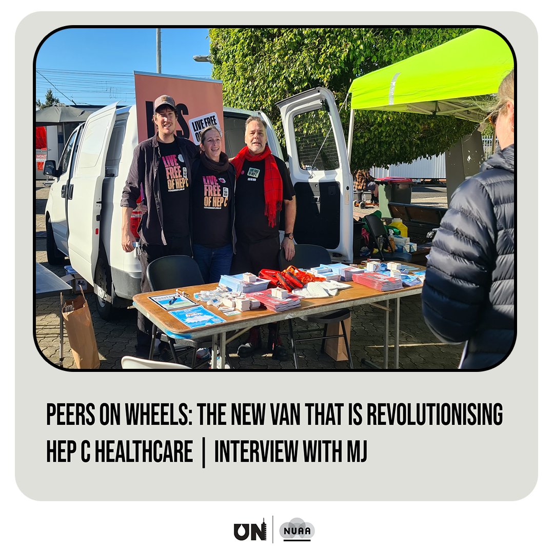 nuaansw's tweet image. ✊🏽🚌🩸💉Peers On Wheels (POW) is so much more than just a van! 

🥳 POW is a new pilot project NUAA has launched to deliver mobile peer-led testing and treatment services for hepatitis C (hep C).🩸👈 — It's the first of its kind in NSW! 

👀 Read here: usersnews.com.au/home/peers-on-…