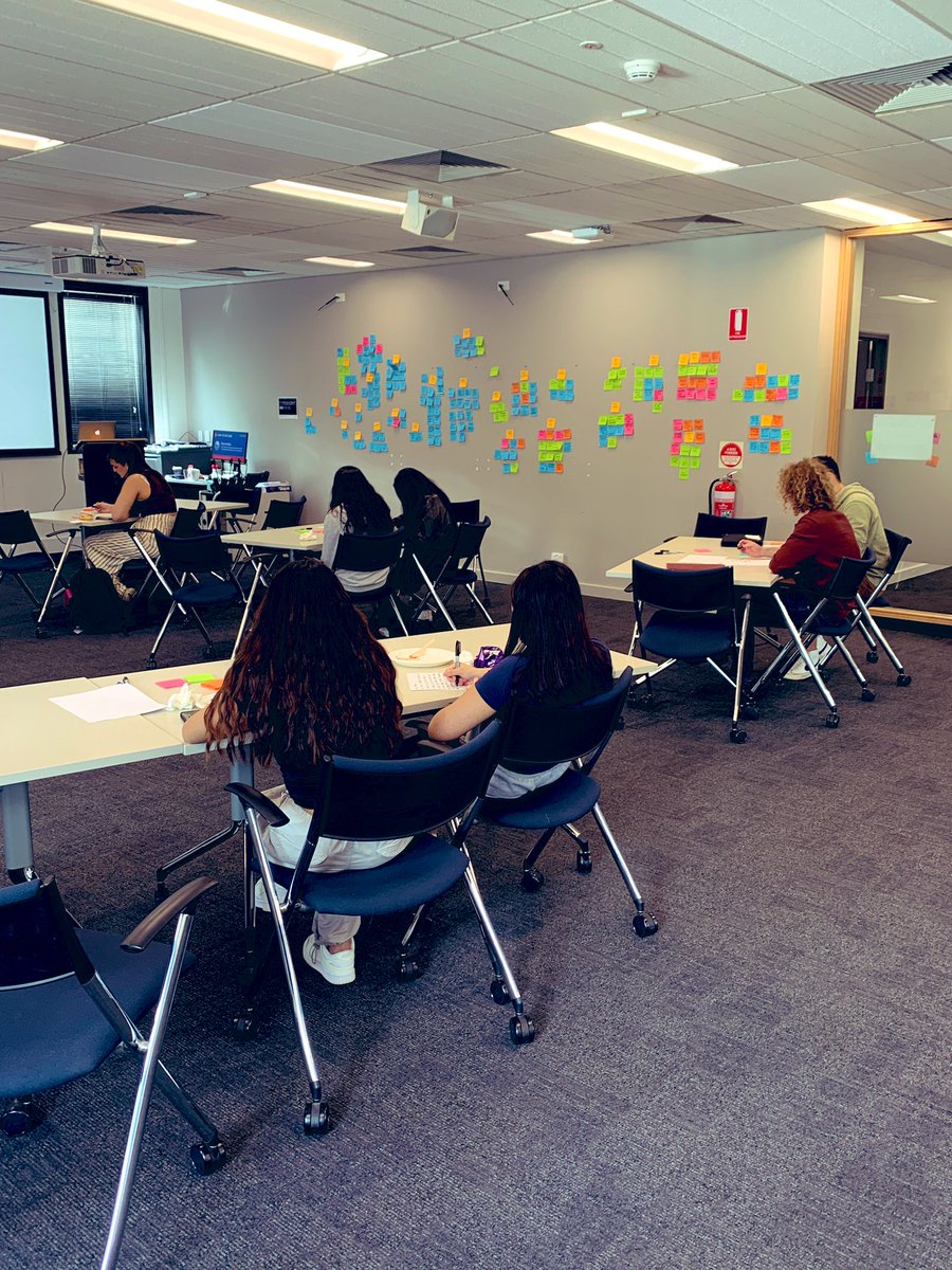 andypriestner's tweet image. Ad hoc donut-fuelled workshop with Monash students in which they detailed strengths and weaknesses, wrote break-up letters, and drew what their dream library would look like @monashunilib #uxtour #userexperience