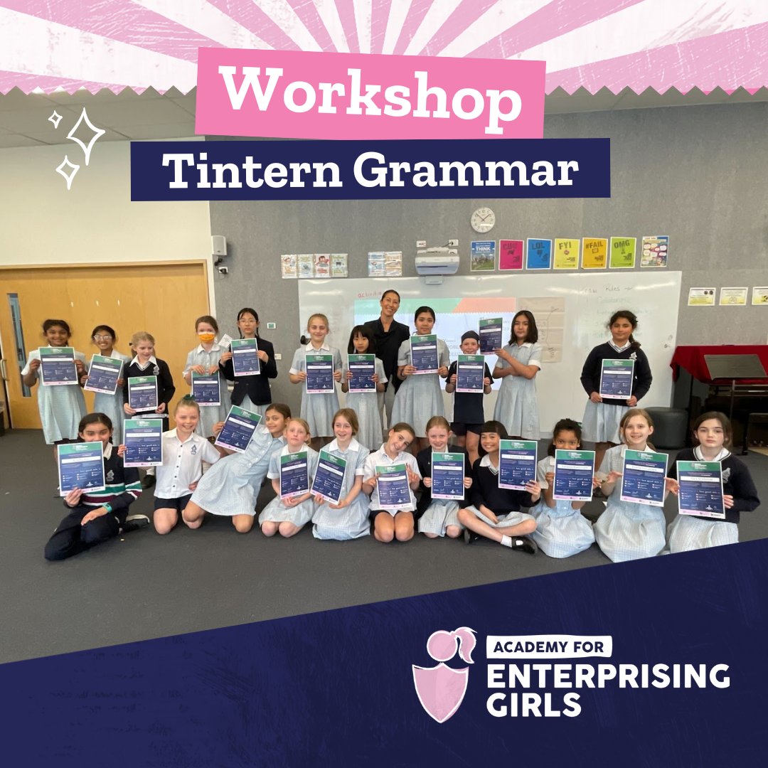 <a href="/TGAsuperheroes/">Techgirlssuperheroes</a> ran a <a href="/AcademyforEG/">Enterprising Girls</a> workshop at Tintern Grammar. There were great ideas inc:
Routine Run- Daily activities app with reminders to organise yourself
Bear Hugs- Mental health app. Will call a doctor for you. 
Cook It- App to teach kids how to cook
Well done girls!