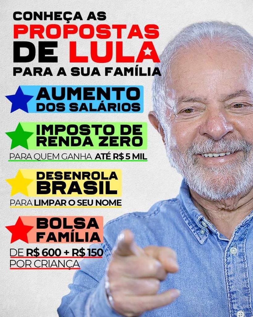 O Cacique Lula vai vencer as eleições cem dúvida nenhum, dito pelo nosso paje Kanamari.