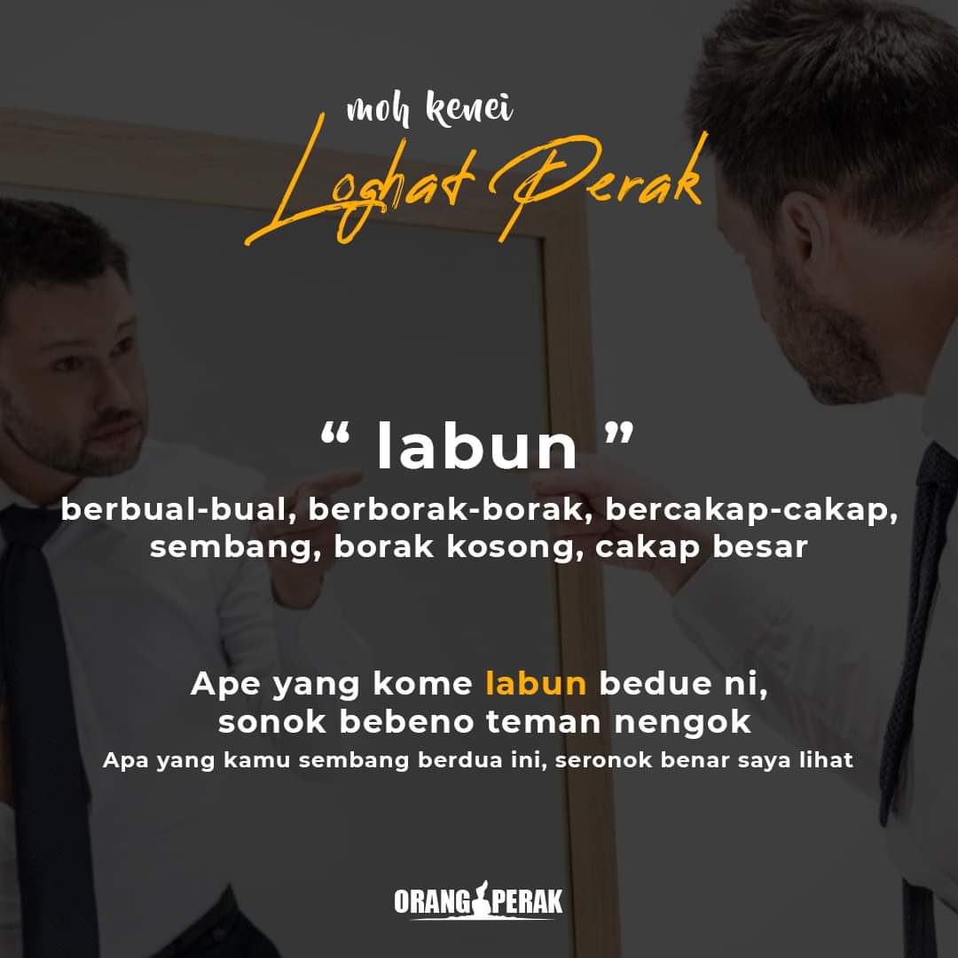 OkinaFitto's tweet photo. Moh Kenei Loghat Perak
#labun https://t.co/79Tsnd2E6S