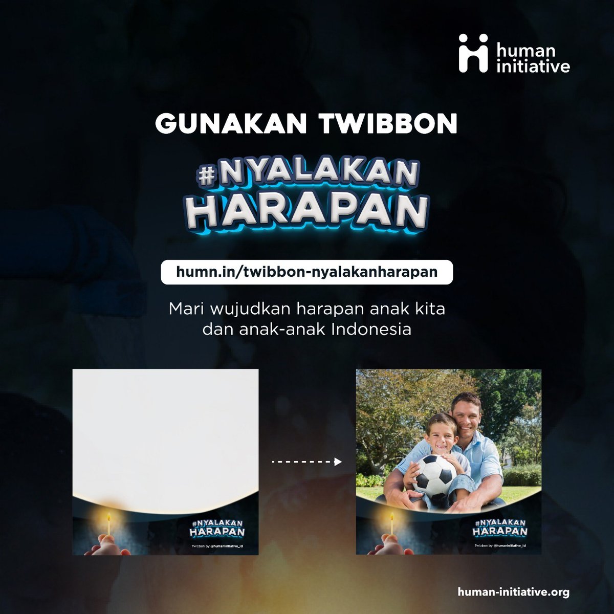 HumanIn_Aceh's tweet photo. Twibbon #NyalakanHarapan Anak Indonesia

Sahabat Inisiator, mari bersama ambil peran untuk wujudkan harapan Anak-Anak Indonesia 

Download dan sebarkan twibbon #NyalakanHarapan, untuk mendukung aksi ini
https://t.co/dy9jL6atCh

Karena peranmu sangat berarti untuk mereka https://t.co/K20Gbwjstr