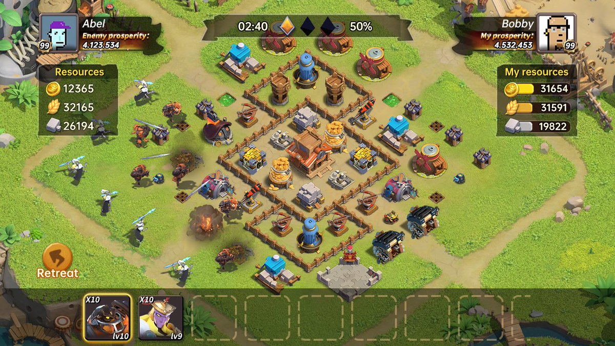 🔥🔥Beta Test will officially start at 5:00 p.m. 25th. TODAY

📢For an early bird as our Alpha Tester, we will airdrop tokens as rewards based on the main castle level🔗docs.google.com/spreadsheets/d…

🏰Welcome more new players to play our game and we will launch the mobile version soon