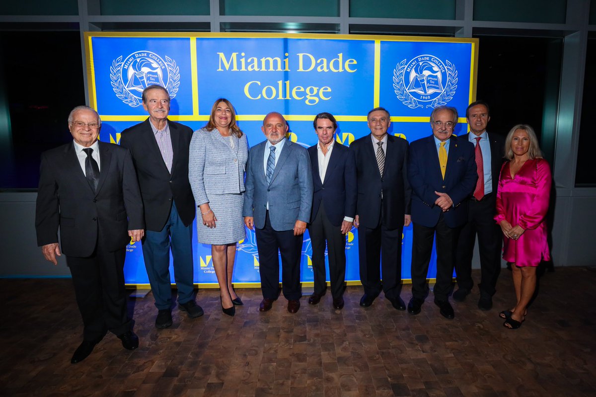 It was an honor welcoming hemispheric leaders from across Latin America and Spain @mdcollege ahead of the 7th Presidential Dialogue set to take place tomorrow at our Wolfson Campus.