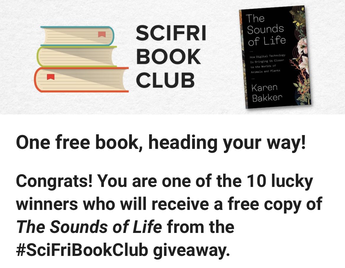 janetcotner's tweet photo. Thank you #SciFriBookClub !! This is the best thing that’s happened all day!! You have no idea how happy this made me! https://t.co/xLUzEGcFz3