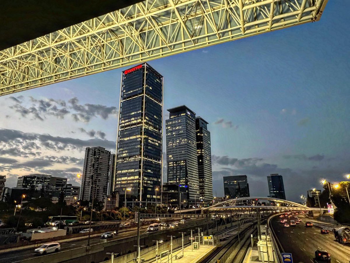 Early morning at #TelAviv train station