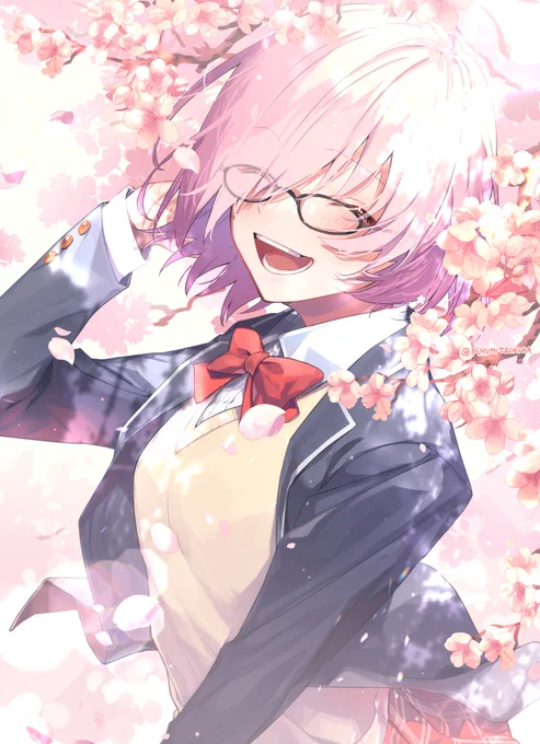 #あなたのぴんく色の作品を見せてくださいピンクが好きなわけじゃないのに結構使ってる 