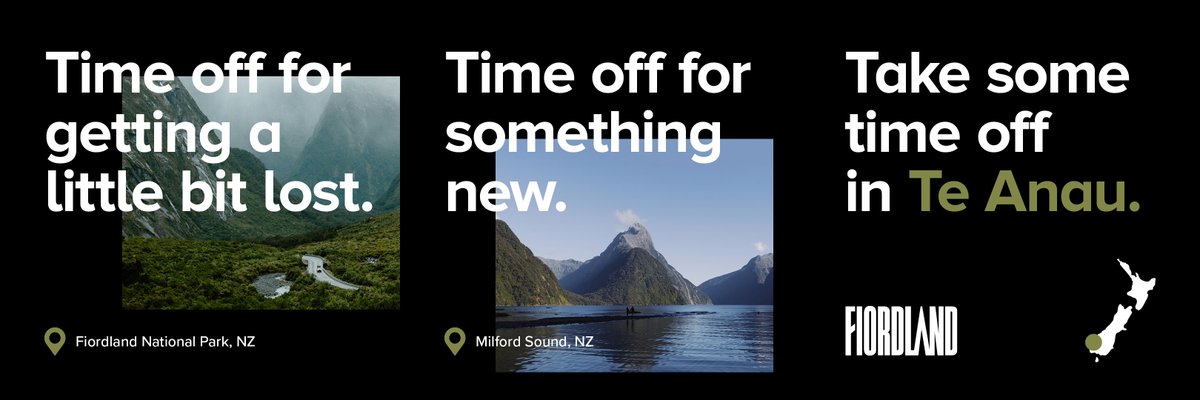Fiordland_NZ's tweet photo. With more daylight than anywhere in the country, you have more time for getting a little bit lost or exploring something new. It's time to take some time off in Te Anau. Check the link below for inspiration 👇
#TeAnau #TakeTimeOff #LoveFiordland
https://t.co/rBapTprA5f https://t.co/mUgKcx941t