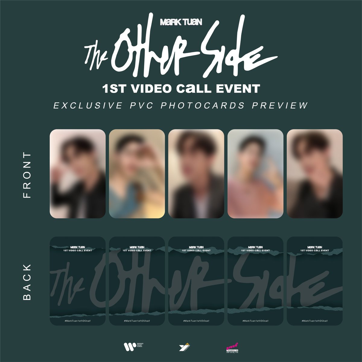 marktuanvdocall's tweet photo. ปังไม่ไหว! PVC photocards สุดพิเศษที่นี่ที่เดียวเท่านั้น✨สั่งซื้ออัลบั้มเลย~

Grab yours &amp; get the exclusive PVC photocards for this event ➡️ https://t.co/5h7HqFqnGT 

#MarkTuan1stVDOcall #theotherside
#MarkTuan #段宜恩 https://t.co/FJoLaAhkeV