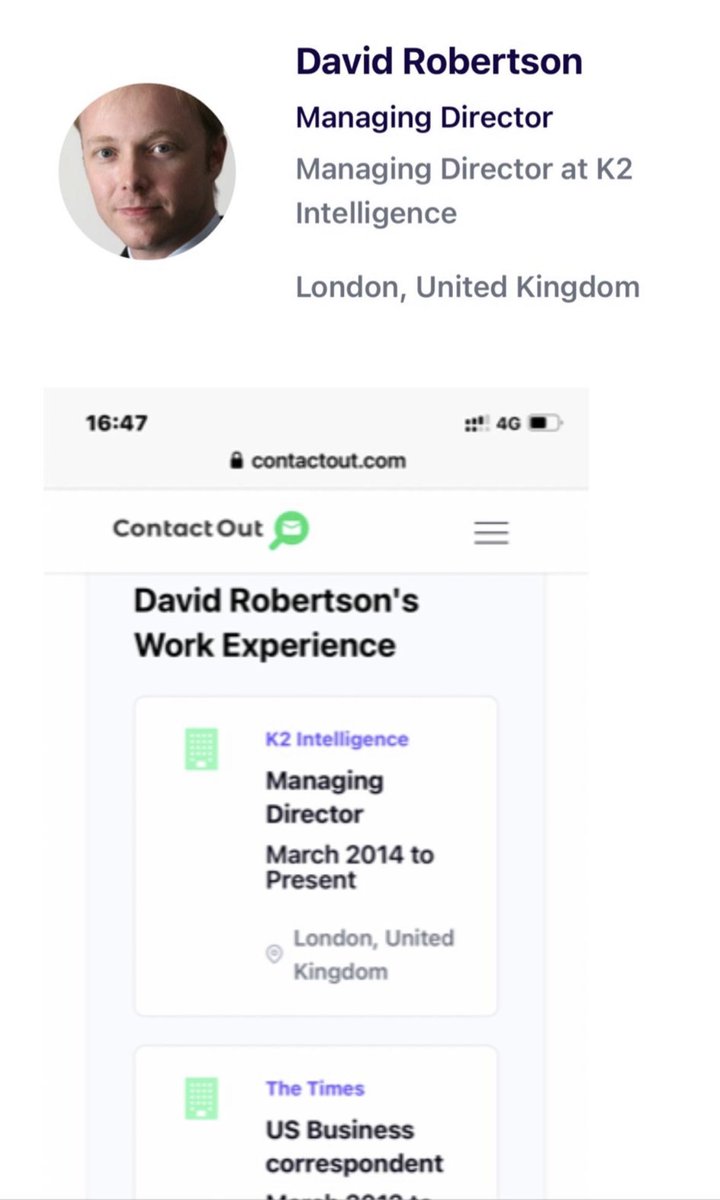 NikkyIntheWorld's tweet photo. @BoatmanCapital @AvzMinerals 😲ESPIONAGE : 🇬🇧K2 Intelligence pays damages for "SPYING"🤯on activists
Headline @guardian 
@BoatmanCapital #DavidRobertson appears 2be MDirector of London-based #K2Intelligence
🇬🇧Illegal practices

@CIA @PentagonPresSec $AVZ #Lithium #DRCongo #InflationReductionAct @FinancialRev https://t.co/UeeyfPEzD0