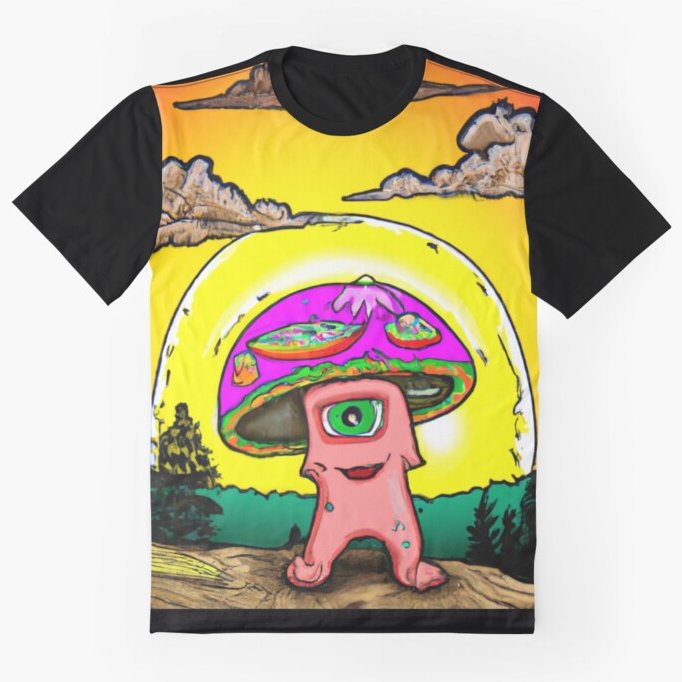 cuteand3vil's tweet photo. Diese coole Shirt sucht nach einem neuen Besitzer! https://t.co/Eyh0zakwiC #shirt #art #mushrooms #MushroomMonday #Mushroom #cute #MonsterHigh #psychodelic #SunnyDeol #funnysunny #yellow #colorful #doodle #WorldMentalHealthDay #high #NFTs #NFT #NFTGiveaway https://t.co/ROTe70cL6x