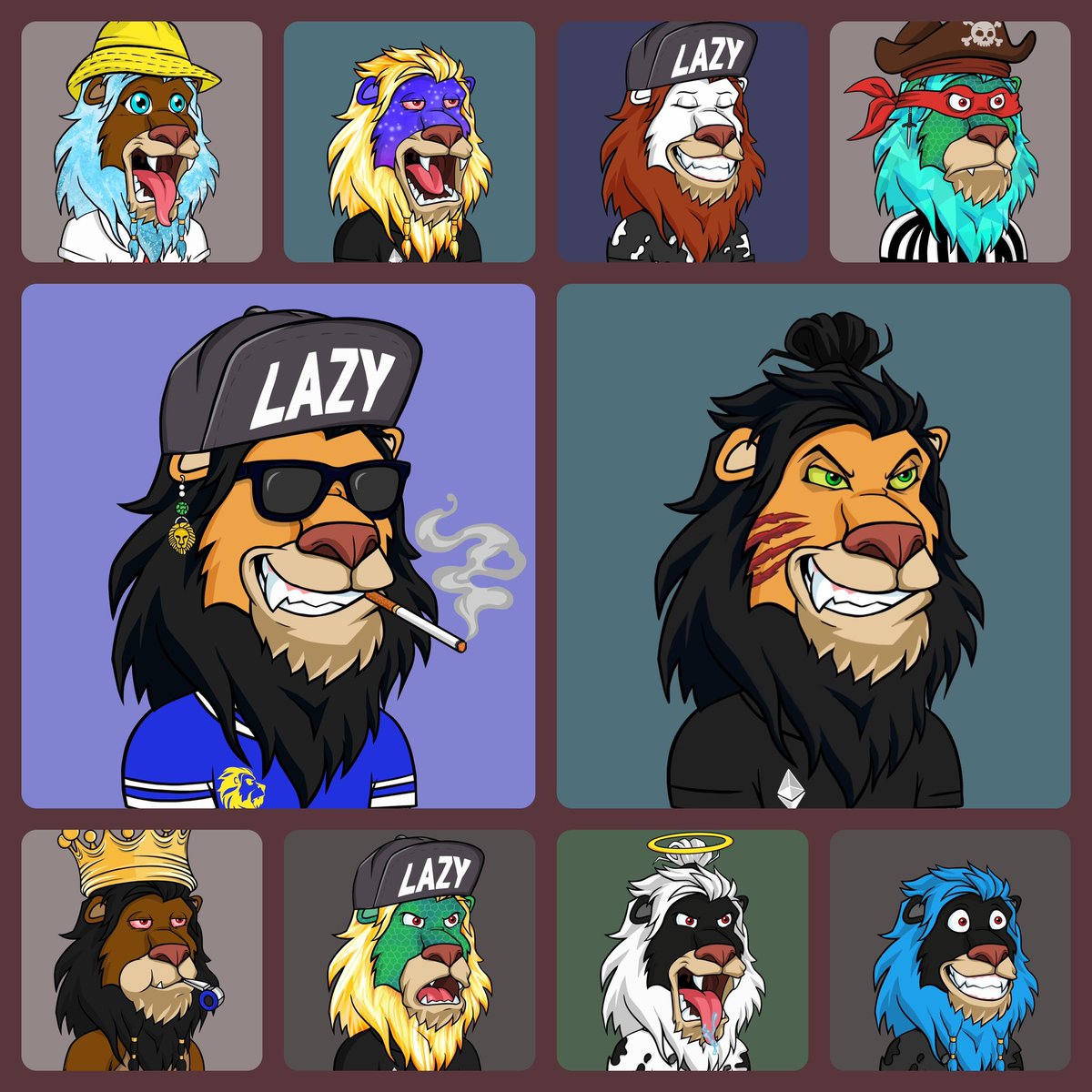 @EkulLion <a href="/LazyLionsNFT/">Lazy Lions 👑</a> Gotta have a big pride 💪🏼💪🏼
