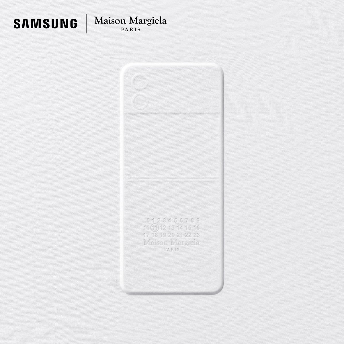 The #GalaxyZFlip4MaisonMargielaEdition now conveys the iconography of @Margiela. Experience it on samsung.com Learn more: smsng.co/ZFlip4_MaisonM…