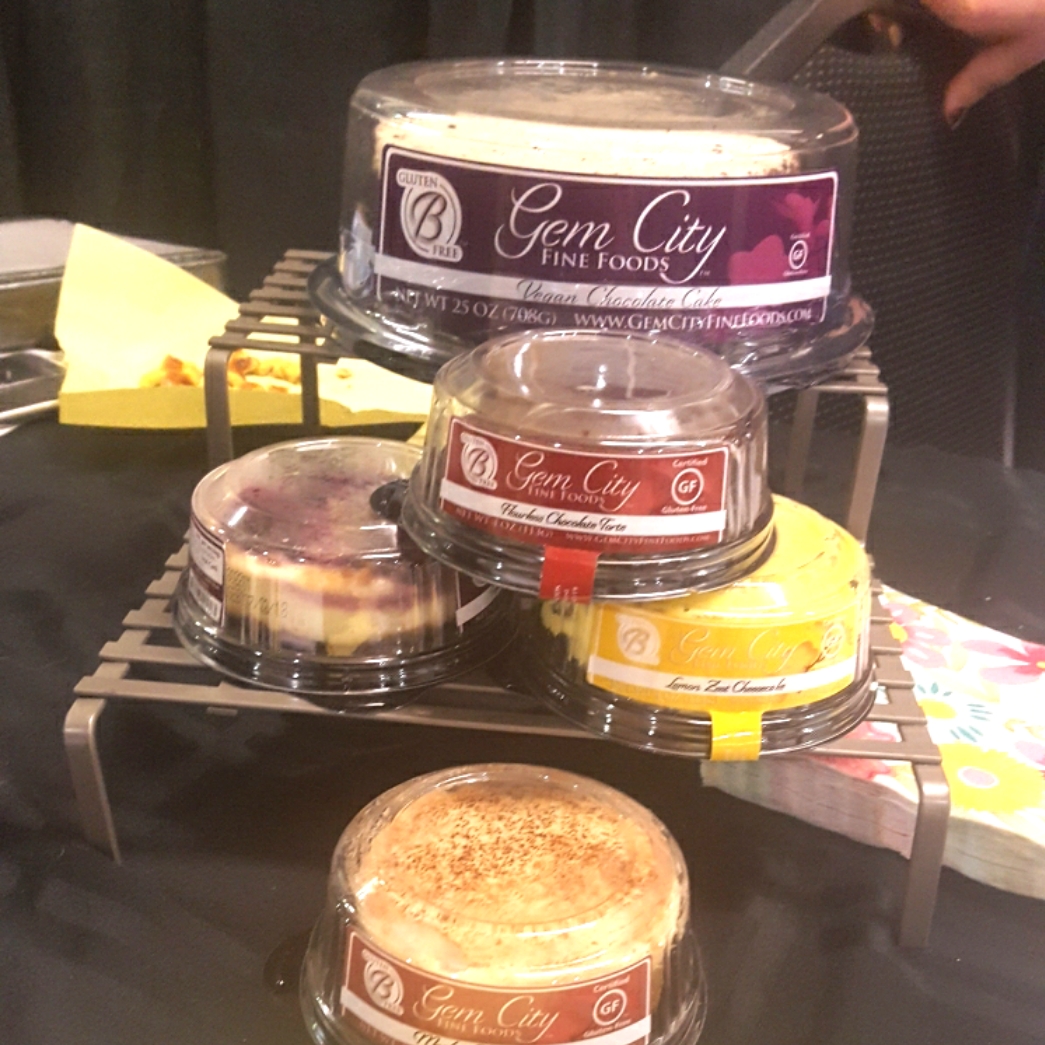 Throwback to our table at a gluten free expo in South Florida! We love meeting our consumers and handing out samples of our certified gluten free desserts!