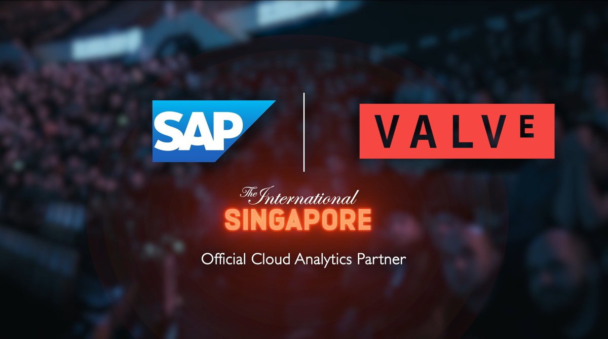 w_epting's tweet photo. SAP and VALVE partner up to bring the broadcast stats at The International 11 to the next level! 📺🎮

With the help of SAP BTP, VALVE can analyze data from the actual game and compare it to 130,000 past matches! Learn more: https://t.co/iRxVxkzAKI https://t.co/z1BW7AFzBh