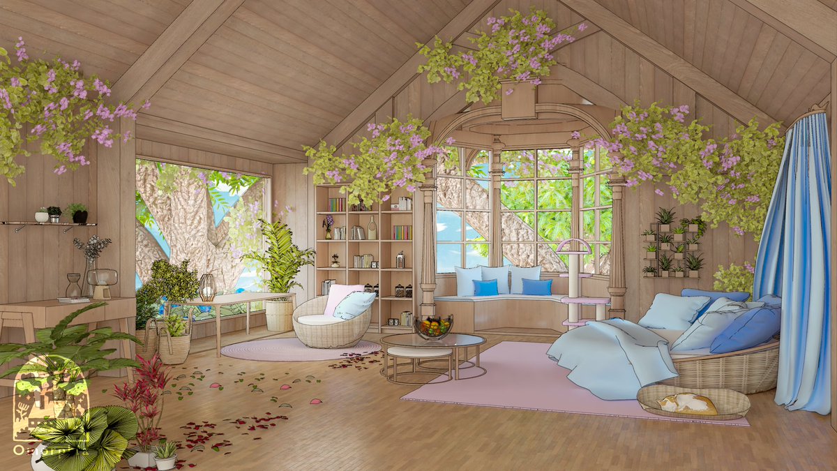 Omorphia1's tweet image. Streaming over the trees or under the sea? 🎙️🍃🐟