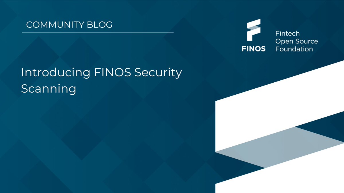 FINOSFoundation's tweet image. 📘 NEW blog post - Introducing FINOS #SecurityScanning by Maurizio Pillitu - an initiative for driving #security best practices across FINOS projects &amp;amp; beyond
 
➡️ Blog: bit.ly/3VW2jW1
➡️ Github: bit.ly/3sume0R

#opensource #fintech #financialservices