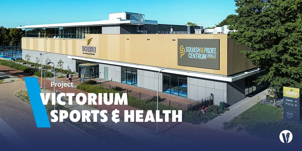 Victorium Sports &amp; Health, het sporthart van en voor Zwolle. Voor de nieuwbouw van dit duurzame sport- en trainingscomplex mochten we 111 deuren leveren met verschillende functionaliteiten. Multifunctionele deuren voor een multifunctioneel centrum! #brand #geluid #vochtwerend