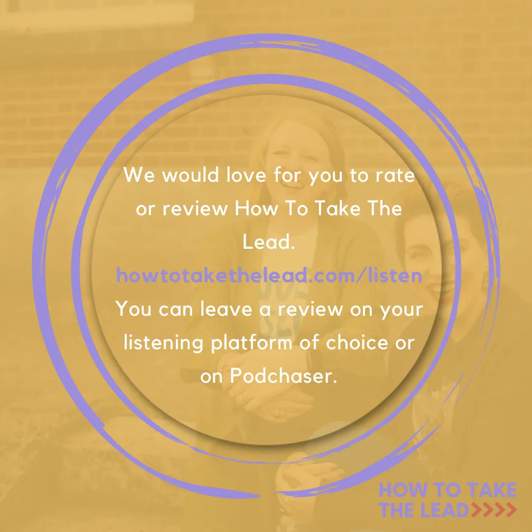 How2TakeTheLead's tweet photo. We started #HowToTakeTheLead to support others to think differently about how they #lead.
If we can do that for just one person then mission accomplished!
Of course we would love for our podcast to be food for thought for a whole new generation of #leaders 😀 https://t.co/EwIEMNz34u