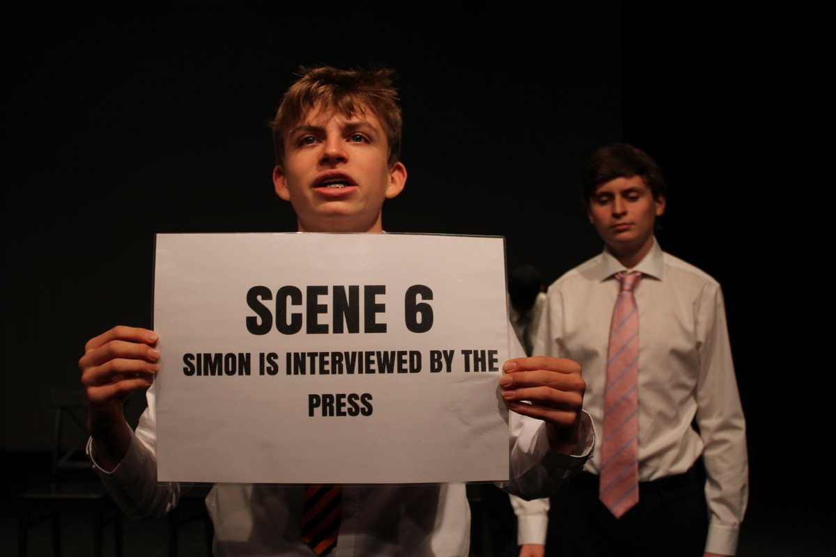 QEHSchool's tweet photo. Actors and musicians took to the stage of the QEH Theatre last week. A relaxed Open Mic Night followed devised GCSE exam pieces, all performed with poise and confidence! Find out more at https://t.co/0PFmFCtAm8 #QEHPerformance #QEHCharacter #music #drama #theatre #talent https://t.co/VDrFGY1pDt