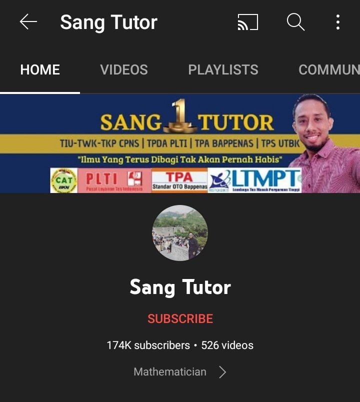 silvanadin_'s tweet photo. Rekomendasi Channel YouTube untuk belajar Math dari dosenku✨ https://t.co/TIx6So4wm0