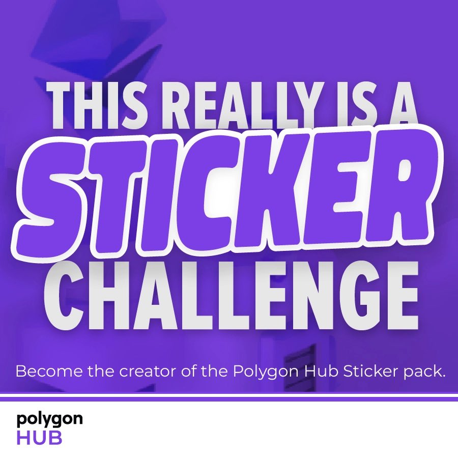 ModupeTijani1's tweet photo. Another task is presented before us, called the sticker challenge. Let's get started guys, the reward of the challenge is encouraging. Good luck to all the social miners.
#polygon @0xpolygon $MATIC https://t.co/PoBqSK4fND