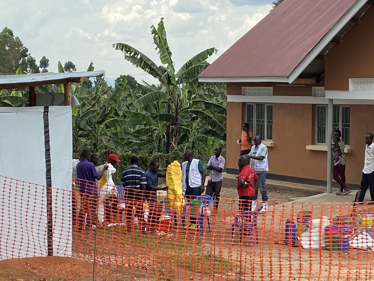 We salute the frontline responders working with dedication round the clock to contain the #Ebola outbreak in Uganda.