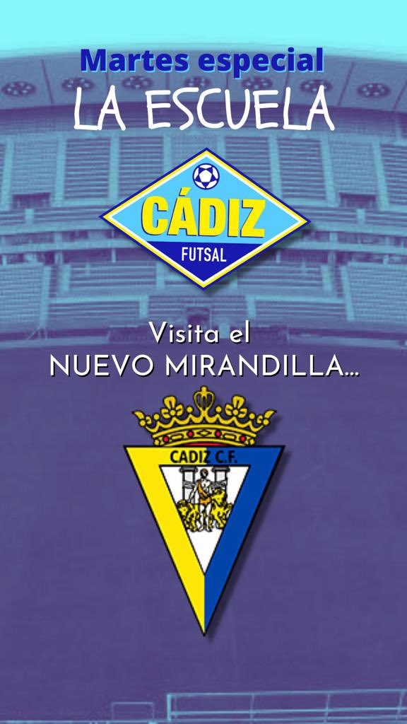 La escuela del <a href="/cadiz_futsal/">CD Cádiz Futsal</a> se va de visita!!! 🟡🔵