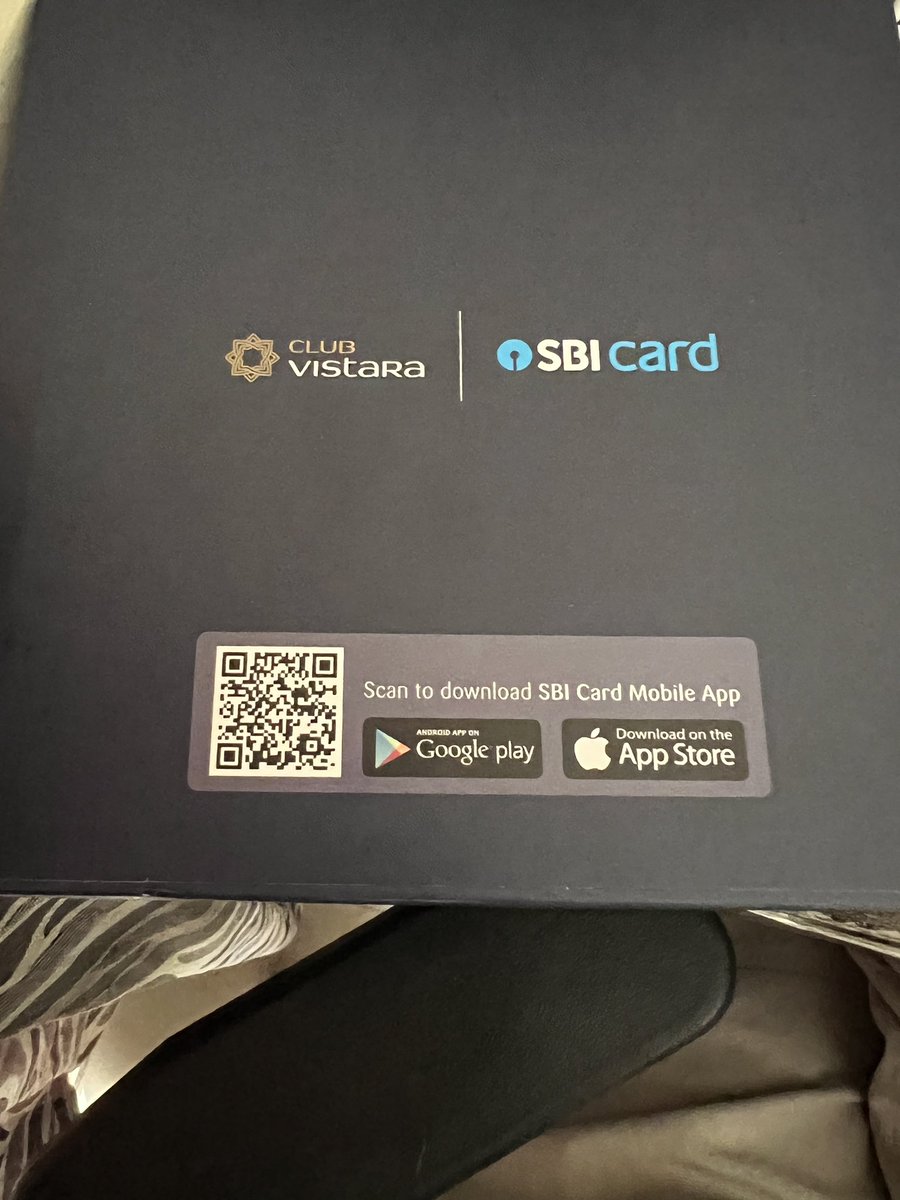 gagantalwar's tweet photo. Finally got @SBICard_Connect @airvistara card #SBIVistara https://t.co/BC0SFcyACi