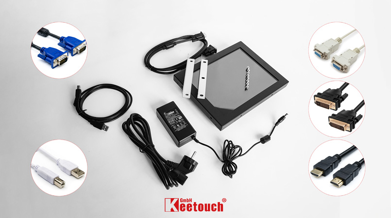 KeetouchGmbH's tweet photo. When ordering #KeetouchGmbH #touchscreen monitor you receive a full #equipmetset with it:
✔️video cable
✔️touch interface cable
✔️power adaptor + power cable
Some #touchmonitors come with a digital video cable (DVI or HDMI), mounting brackets, and screws to secure them. https://t.co/t1IdFFic65