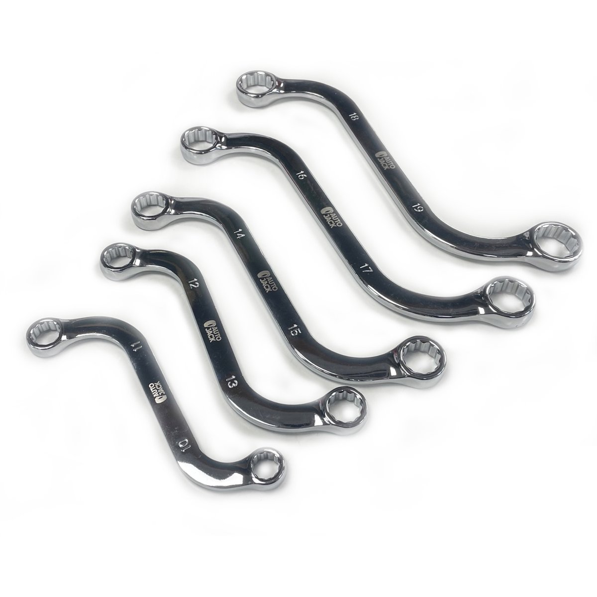 autojackuk's tweet image. These versatile S-shaped spanners are made from drop forged, heat treated, chrome plated steel for durability. Their S-shape design makes them idea for use in confined or awkward spaces.
Sizes:10×11,12×13,14×15,16×17,18x19mm
#spannerset #wrench #mechanic #handtools #autojacktools