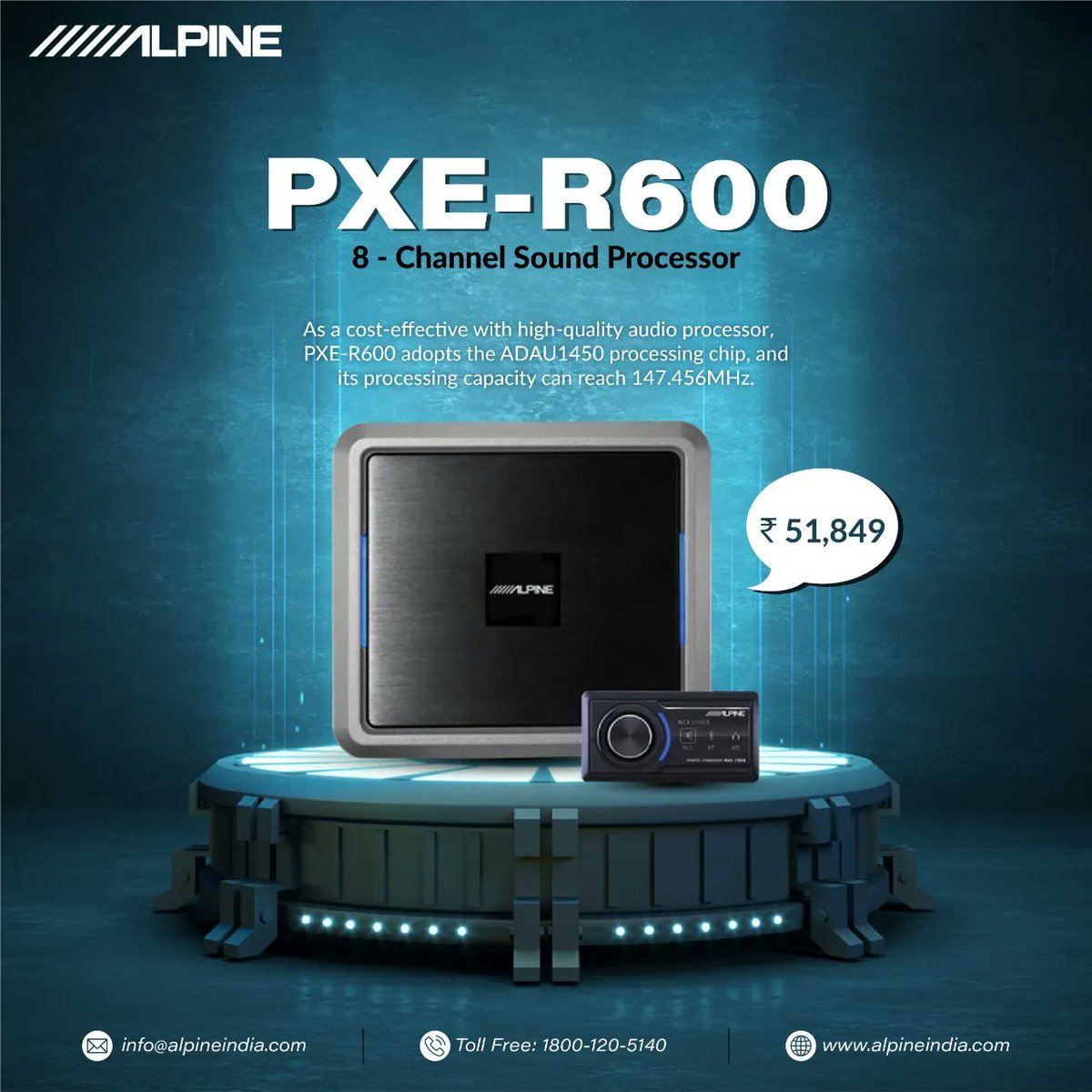 Alpine India tweet media