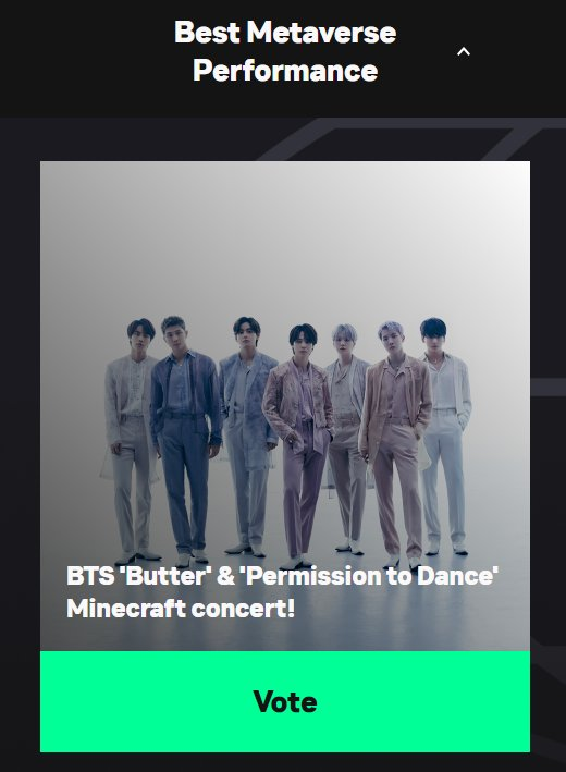 01Btsxarmy's tweet photo. 🚦| MTV EMA 2022 

If you see this, we are challenging you to cast at least 10x votes per category! GO ARMYY! 🏃‍♀️🏃

🗳️Kpop: https://t.co/xIn0wtqE7o
🗳️Best Meta: https://t.co/QQGh8FS3Ad https://t.co/lvFOFJYout