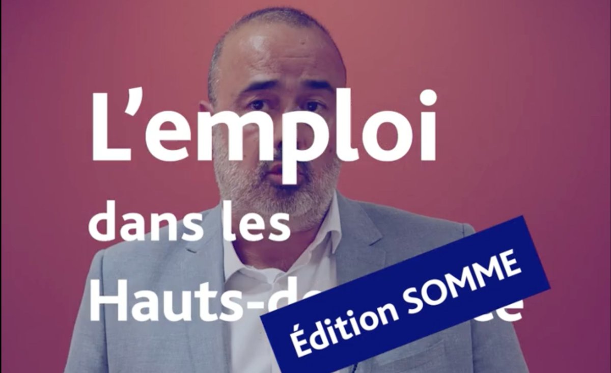 [#AvecPôleEmploi]🎙️"Le marché du travail dans le <a href="/Somme_fr/">Département de la Somme</a> évolue très positivement... Le nombre de demandeurs d'emploi sans activité a diminué de 15% en un an. "<a href="/benoitpetit29/">Benoit Petit</a> directeur territorial @pole_emploi Aisne Somme 

🎥⏩plmpl.fr/c/TUu9j 

#TousMobilisés